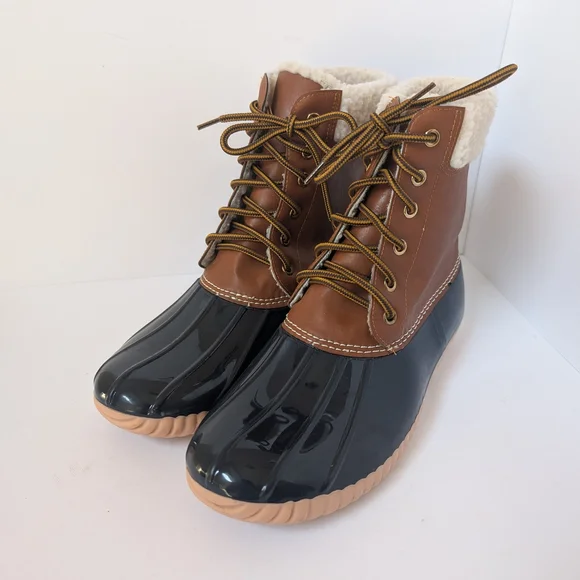 Twisted | Shoes | Twisted Brown And Dark Blue Winter Weatherproof Lace Up Lined Rain Boots | Poshmark Twisted | Shoes | Twisted Brown And Dark Blue Winter Weatherproof Lace Up Lined Rain Boots | Poshmark